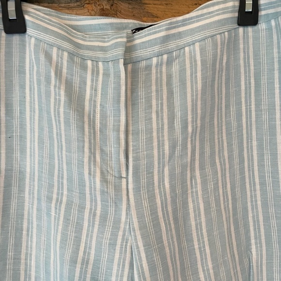 Tommy Hilfiger Linen Stripe Pants - Picture 6 of 7